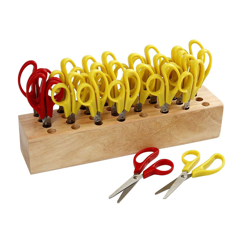 Teste per bambini arrotondate con scissori blocco, 24 °.