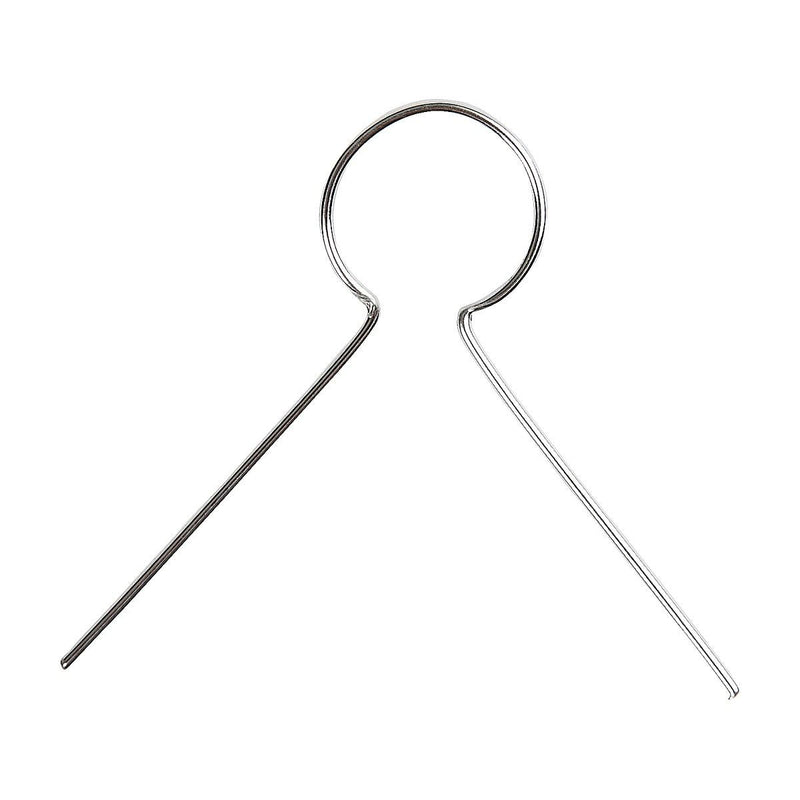 Colgante de metal: plateado, 50º.