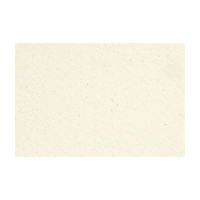 Feltro per hobby della Creative Company - bianco sporco, 1 foglio