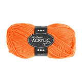 Acrylic yarn Neon - Neon Oranje, 50gr - afbeelding 1
