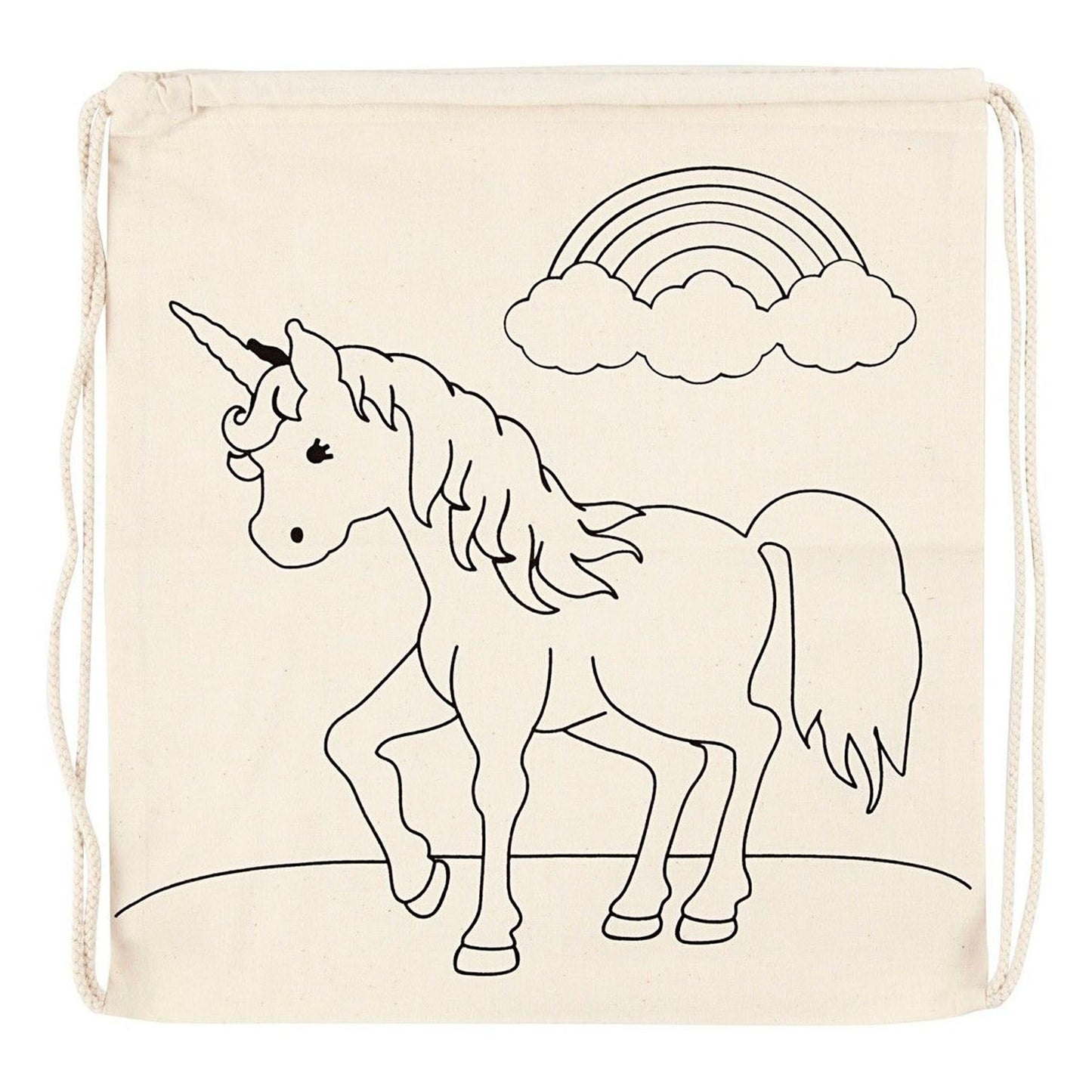 Creative Company - Creative Company - Gym Bag Unicorn 37x40 cm