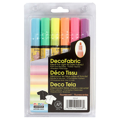 Creative Company Deco TextielStifts, 6st.