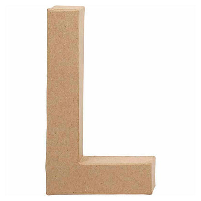 Letter Papier -Maché - L, 20,5 cm