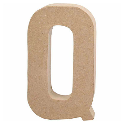 Letter Papers -Maché - Q, 20,5 cm