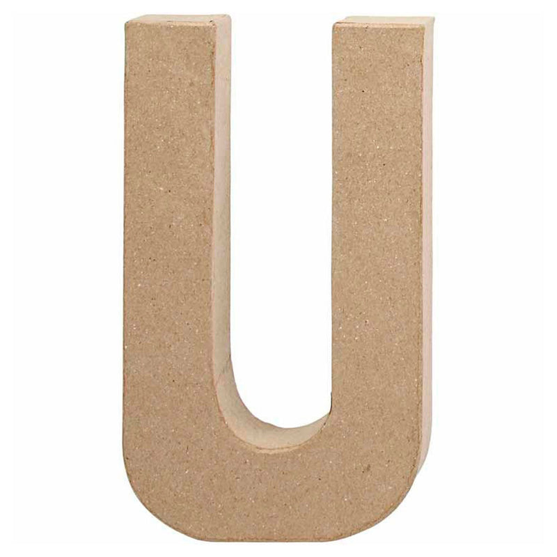 Creativ company letter papier-maché - u, 20,5cm