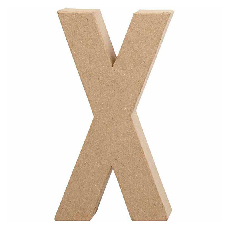 Letter Papers -Maché - X, 20,5 cm