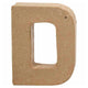 Letter Papes -Maché - D, 10 cm
