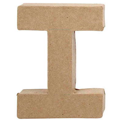 Letter Papers -Maché - I, 10 cm