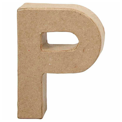 Carta Postapier -Maché - P, 10 cm