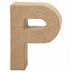 Letter Papers -Maché - P, 10 cm