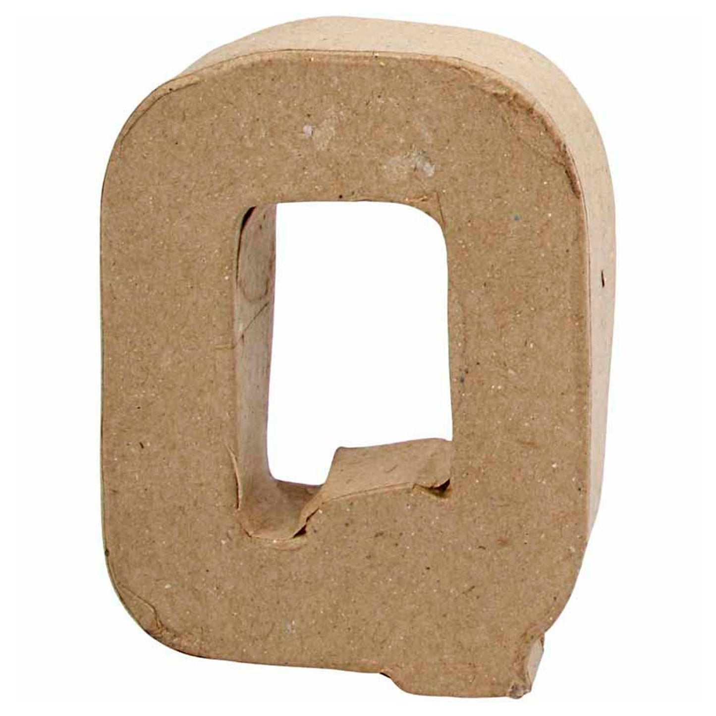 Letter Papers -Maché - Q, 10 cm