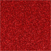 Opstrijkfolie Glitter Rood, A5