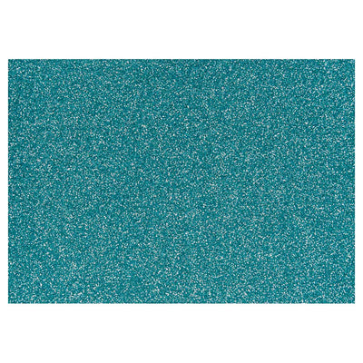 Creativ company opstrijkfolie glitter lichtblauw, a5