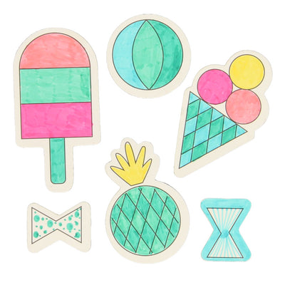 Colora i tuoi magneti - estate