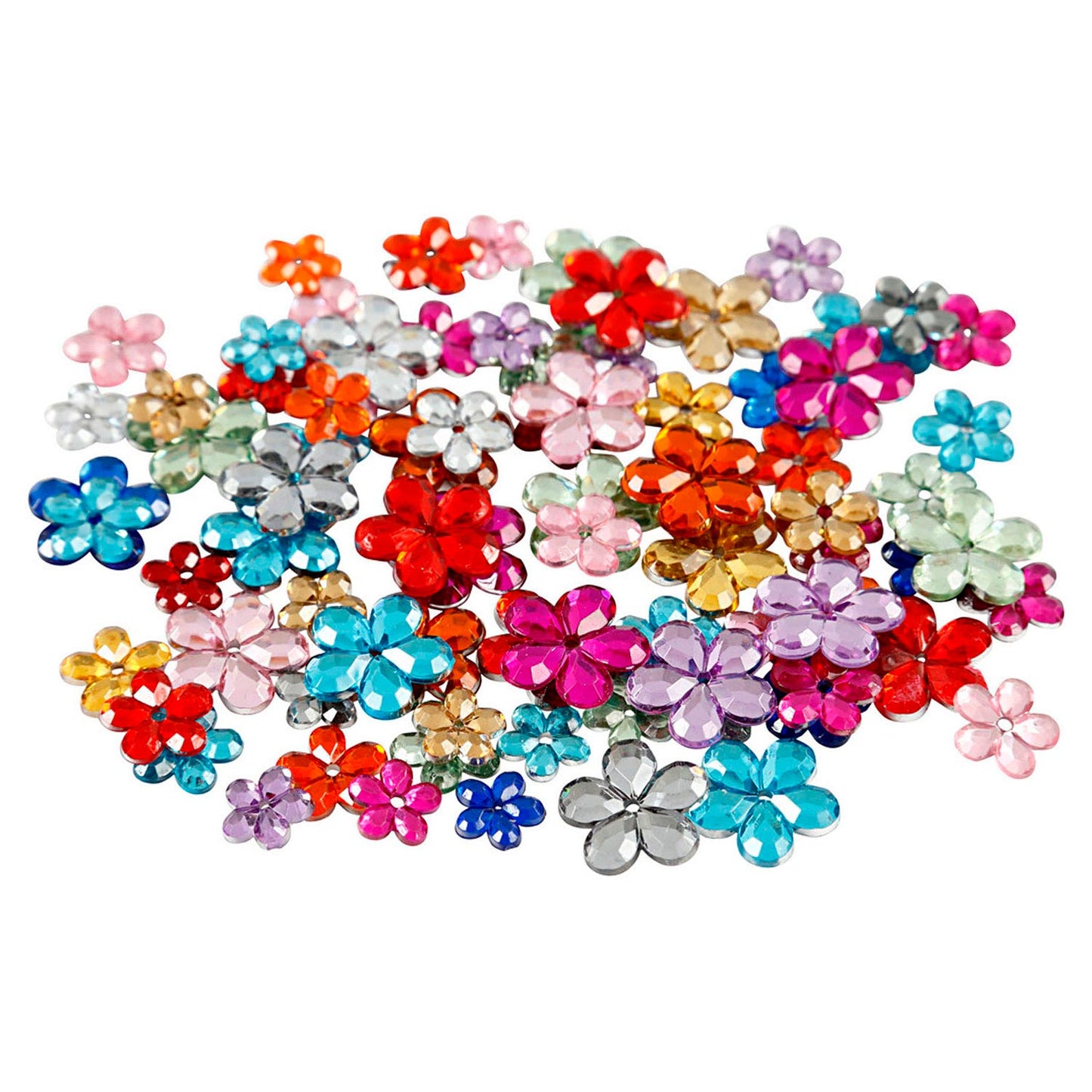 Fiori di strass, 252 pz.
