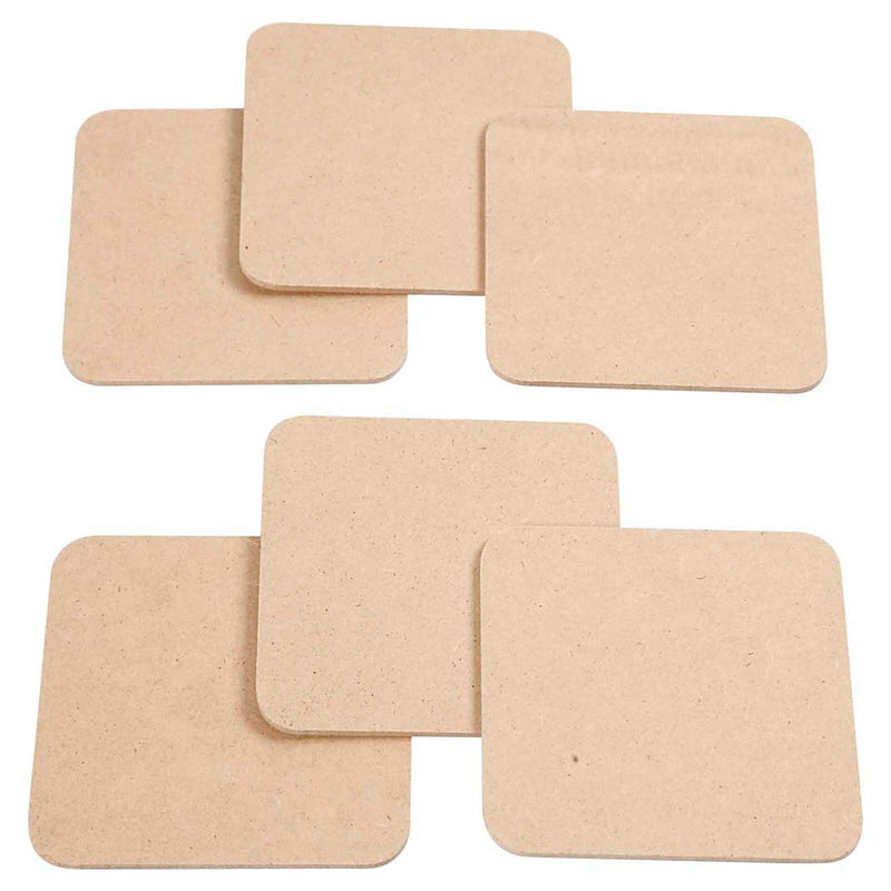 Coasters MDF, 6st.