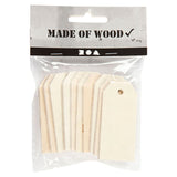Creativ company houten labels, 10st. - afbeelding 2