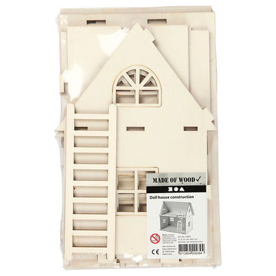 Creativ company diy houten poppenhuis