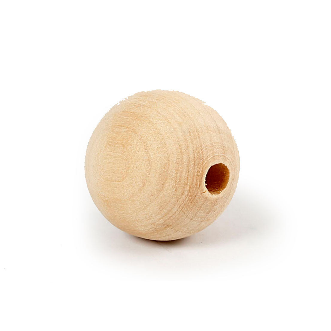 Cuentas de madera, Ø 2cm, 200pcs.