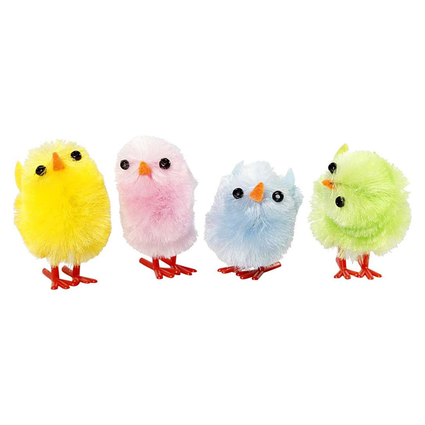 Creativ company Pollitos de Pascua, h: 30 mm, colores pastel, 12 piezas 1 caja