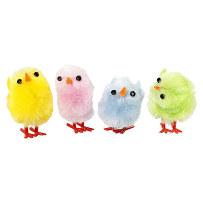 Creativ company Pulcini di Pasqua, h: 30 mm, colori pastello, 12 pezzi 1 scatola