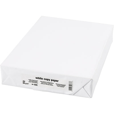 Creative Company Drawing Paper o Copy Paper White, A4, 500vel