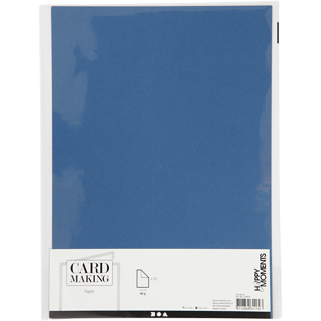 Paper Blue A4 110gr, 20st.