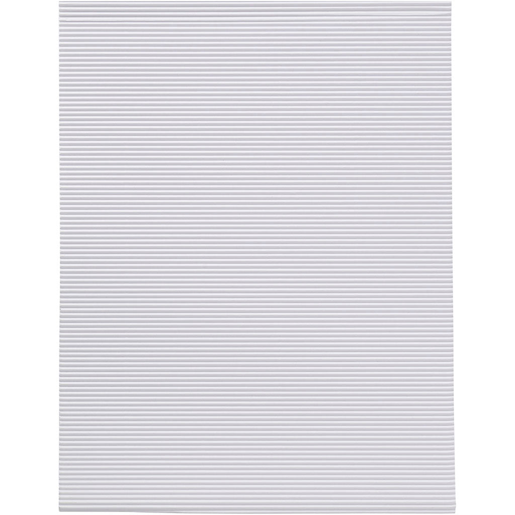 Creativ company ribbelkarton, vel 25x35 cm, 80 gr, 15 div vellen 1 doos