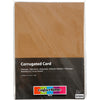 Ribbel cardboard color 120gr, 10 sheets