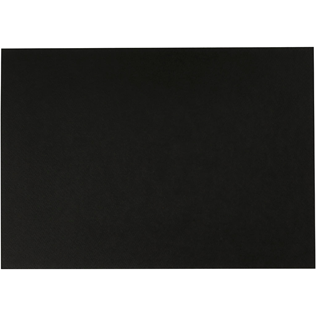 Carta ad acquerello nero a4 300gr, 10 fogli