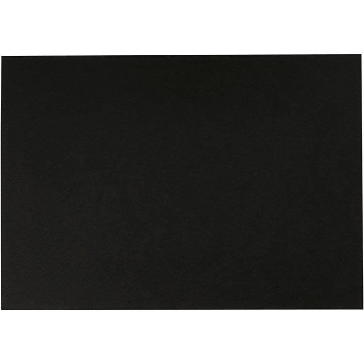 Watercolor paper Black A4 300gr, 10 sheets
