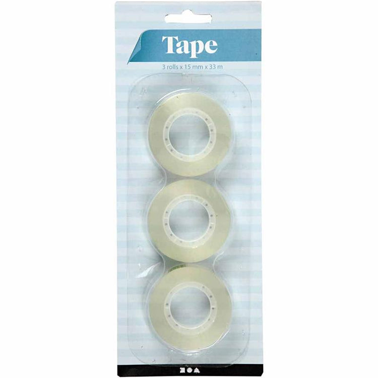 Creativ Company adhesive tape, 3st.