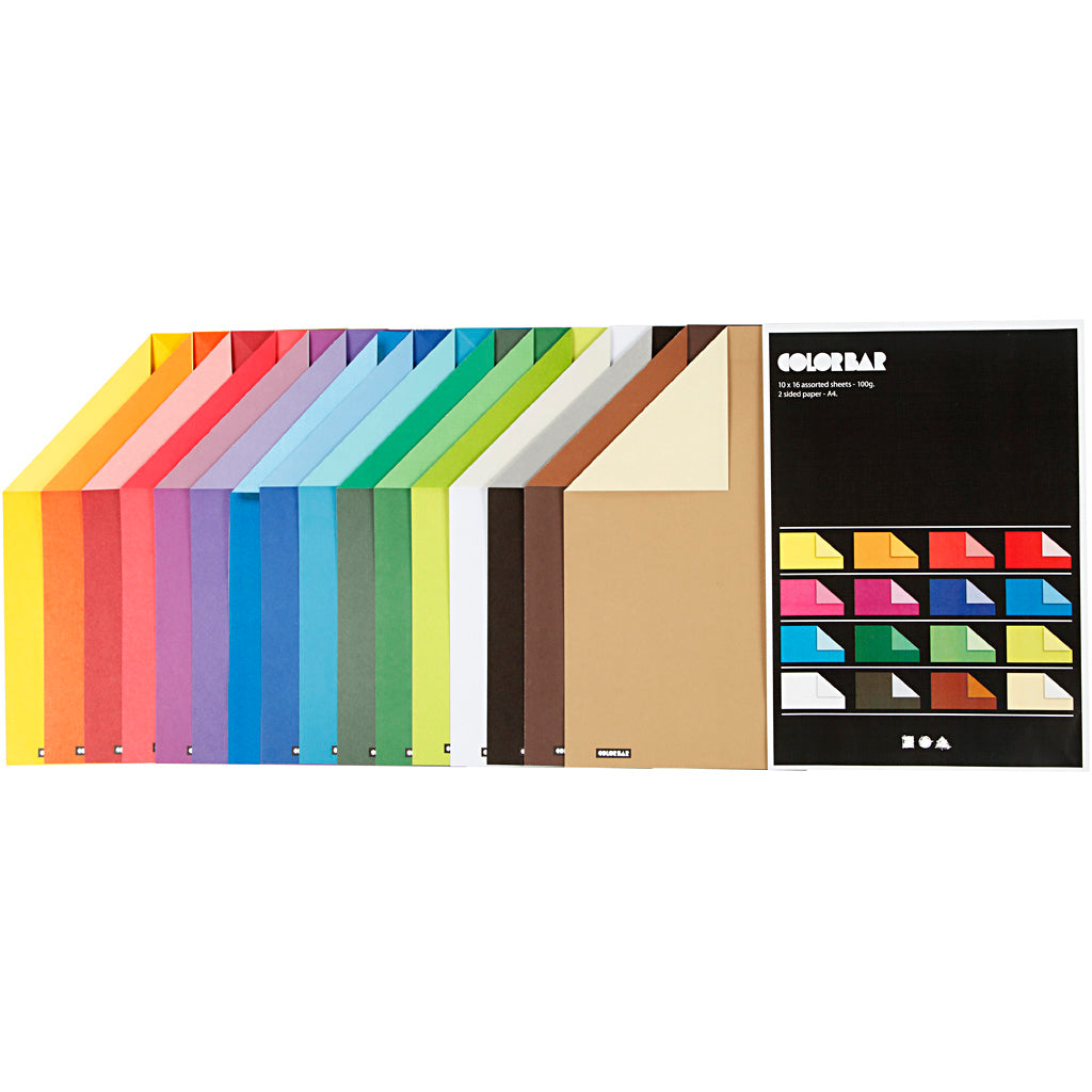 Color Bar Papier Kleur, 160 Vellen