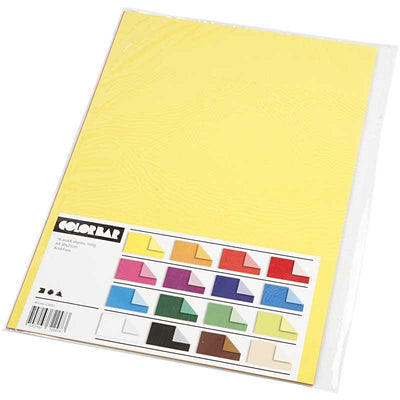 Barra de color Paper color a4 100gr, 16 hojas