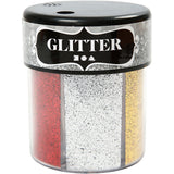 Creativ Company Glitter Kleur, 6x13gr - afbeelding 2