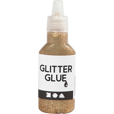 Creativ Company Glitter Glue Gold, 25 ml