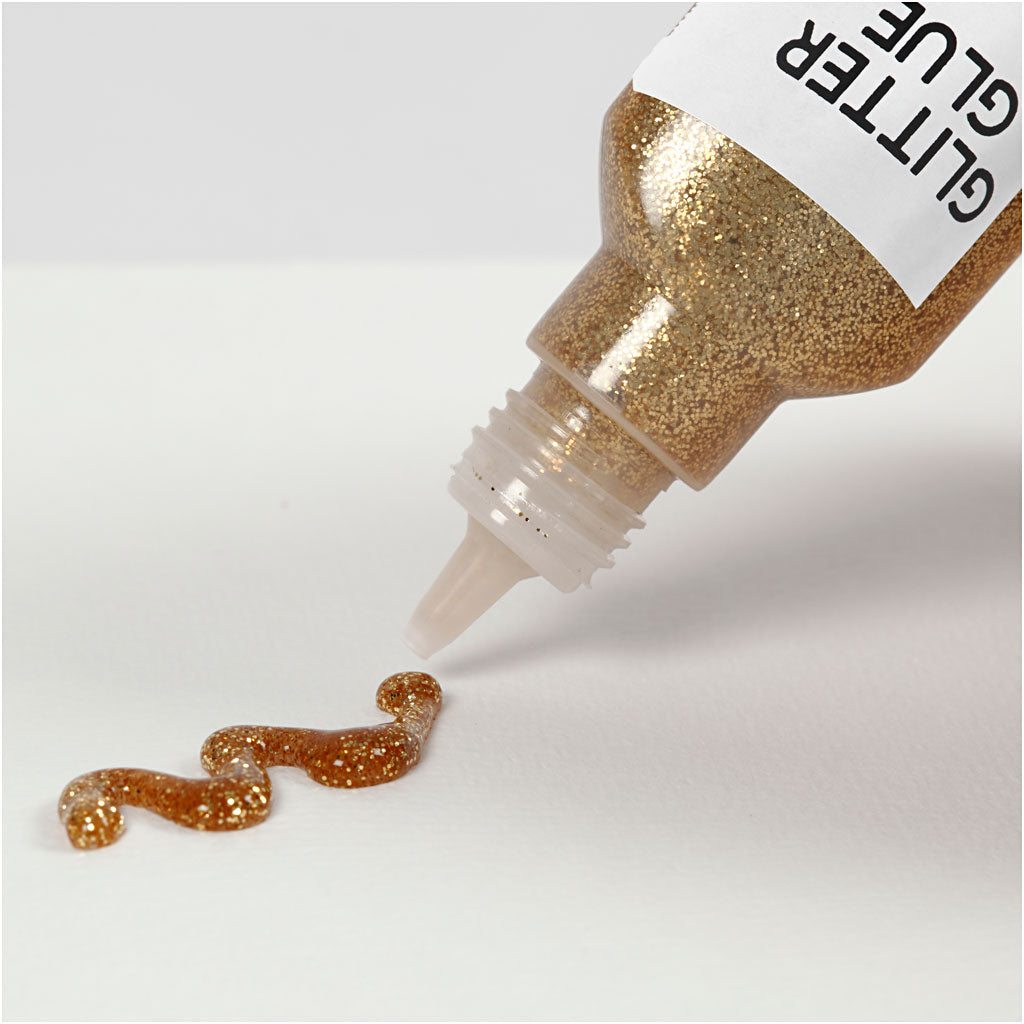 Creative Company Glitter Glue Glue Gold, 25ml