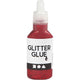 Creative Company Glitter Glue Glue Red, 25 ml