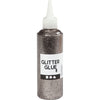 Creative Company Glitter Glue Glue Silver, 118ml