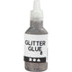 Creativ company glitterlijm zilver, 25ml