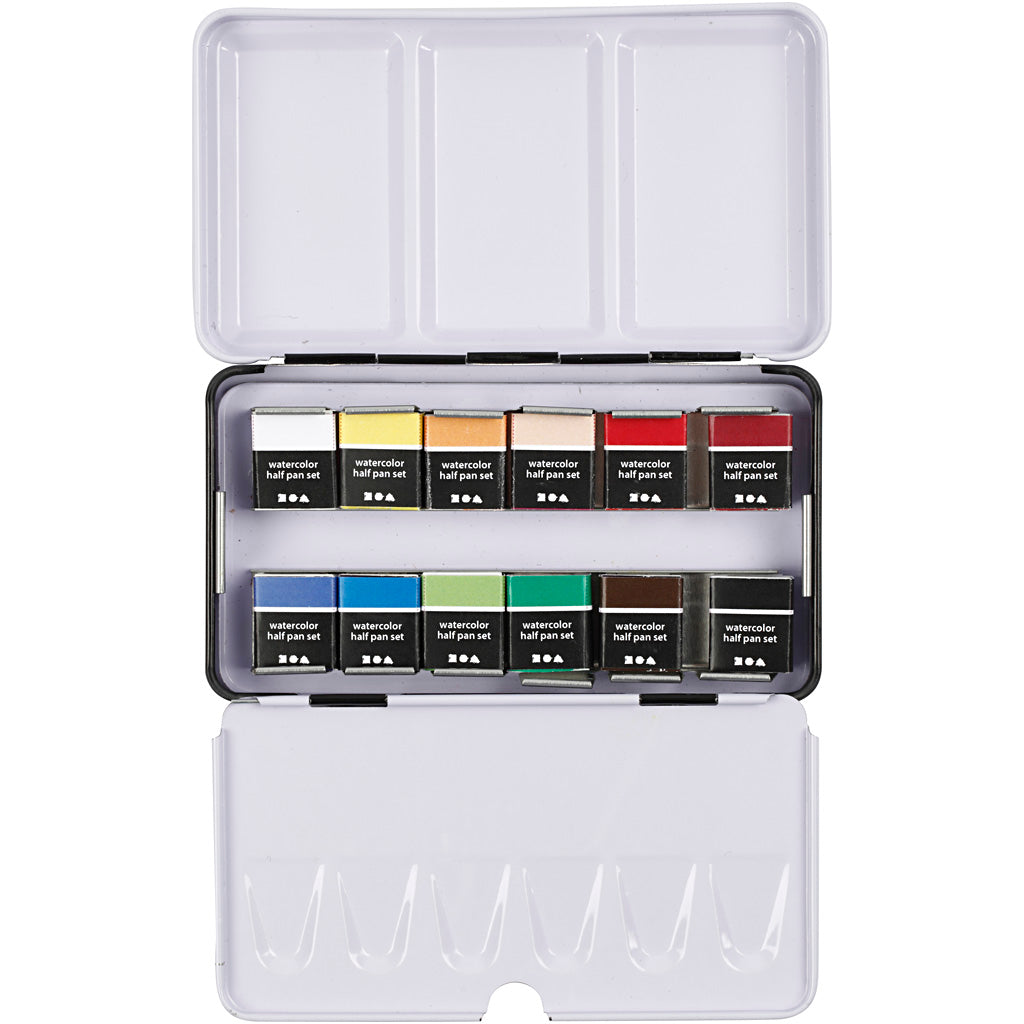 Creative Company Art Aqua Aquarel Paint, 12 Colori