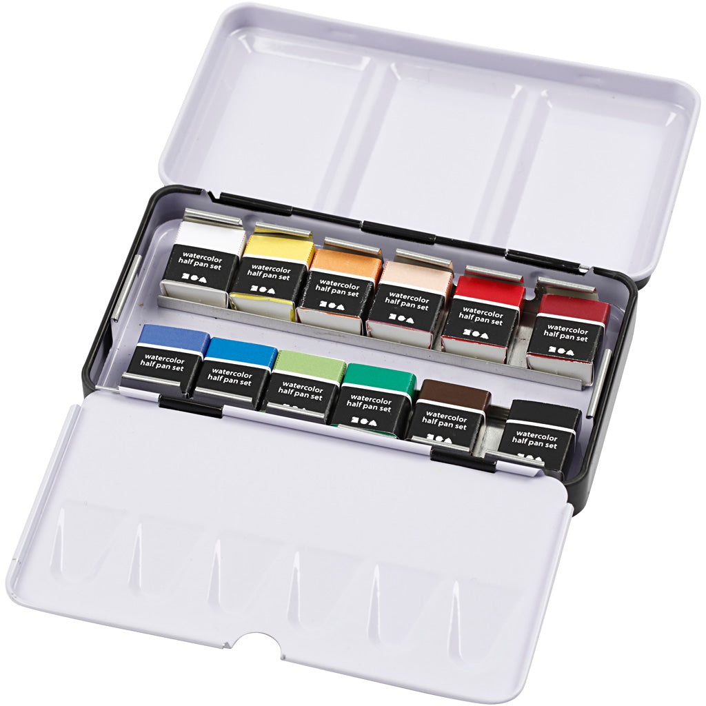 Creativ Company Art Aqua Aquarelverf, 12 Kleuren