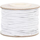 Creativ company elastiek dikte 1mm wit, 25m