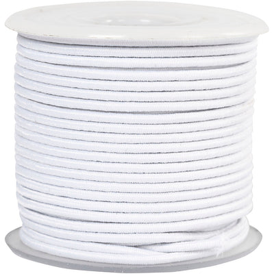 Spessore elastico 2 mm bianco, 25 m