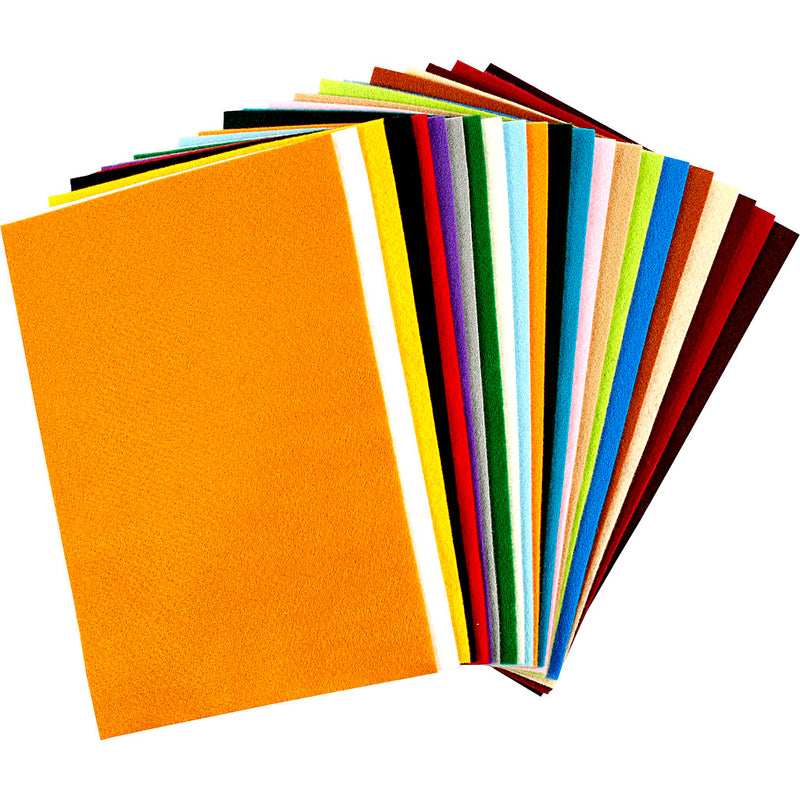 Feltro hobby Creative Company vari colori, 24 fogli