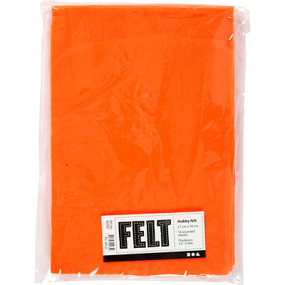 Hobby Feeling Orange A4, 10 hojas