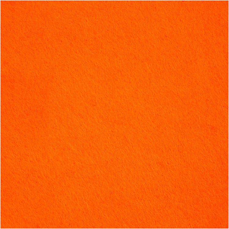 Hobby felt orange A4, 10 sheets