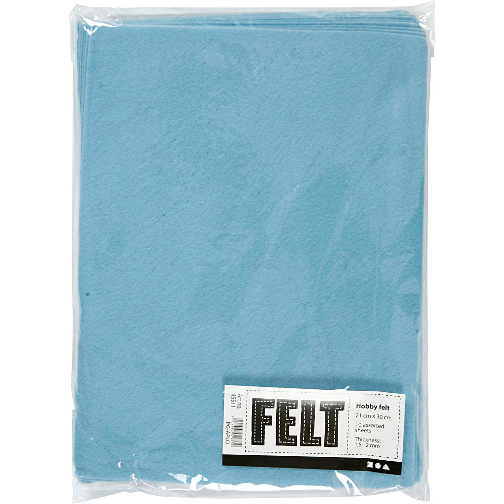 Hobby Felt A4 A4, 10 fogli