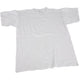 Camiseta blanca con algodón redondo de algodón de 12 a 14 años