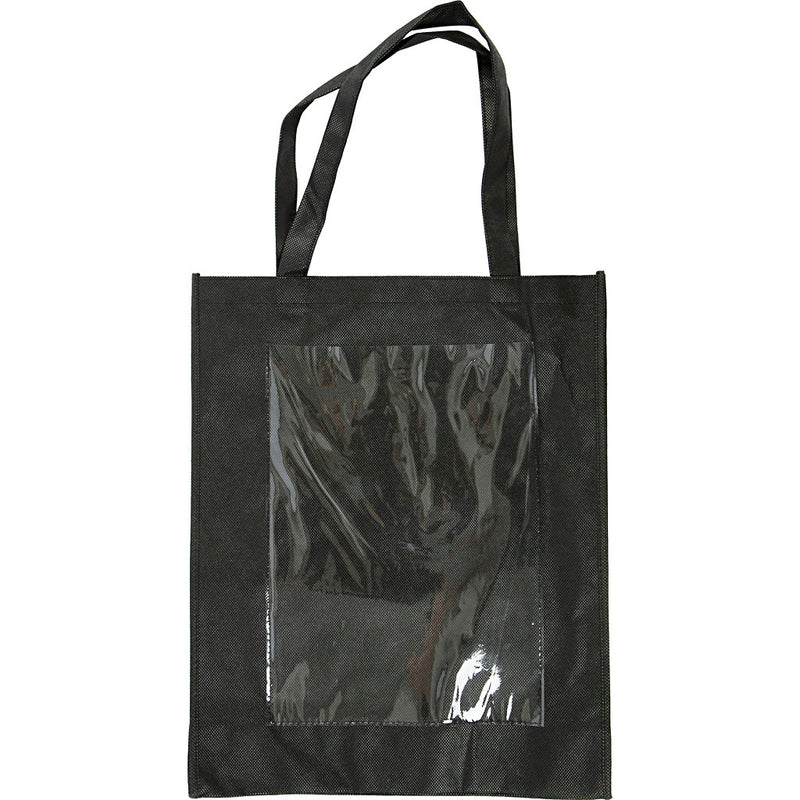 Creative Company Black Spall Borse con fronte di plastica